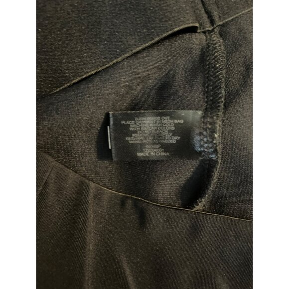 Boston Proper Flared Stretch Pants Size S Black Wide Leg Minimalist Travel - Picture 5 of 9